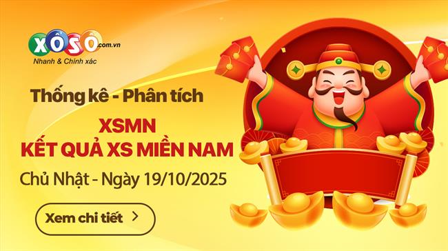 Thống Kê XSMN 19/10/2025 - Tổng Hợp Dữ Liệu Xổ Số Chủ Nhật 19/10