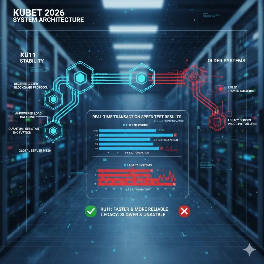 ถอดรหัสโครงสร้างระบบ KUBET ในปี 2026: ทำไม ku11 ถึงเสถียรกว่า? พร้อมเปิดผลทดสอบความเร็ว Transaction แบบ Real-time