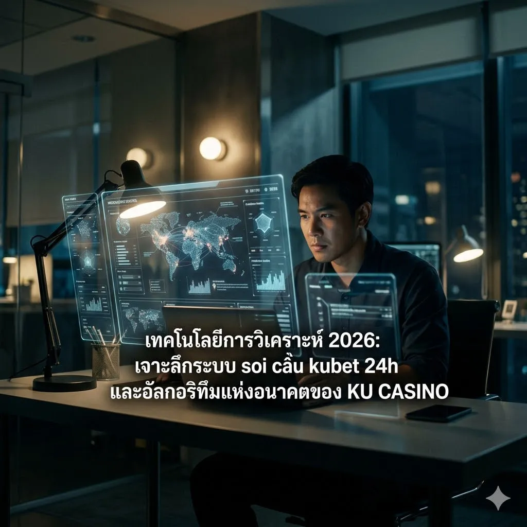 เทคโนโลยีการวิเคราะห์ 2026: เจาะลึกระบบ soi cầu kubet 24h และอัลกอริทึมแห่งอนาคตของ KU CASINO