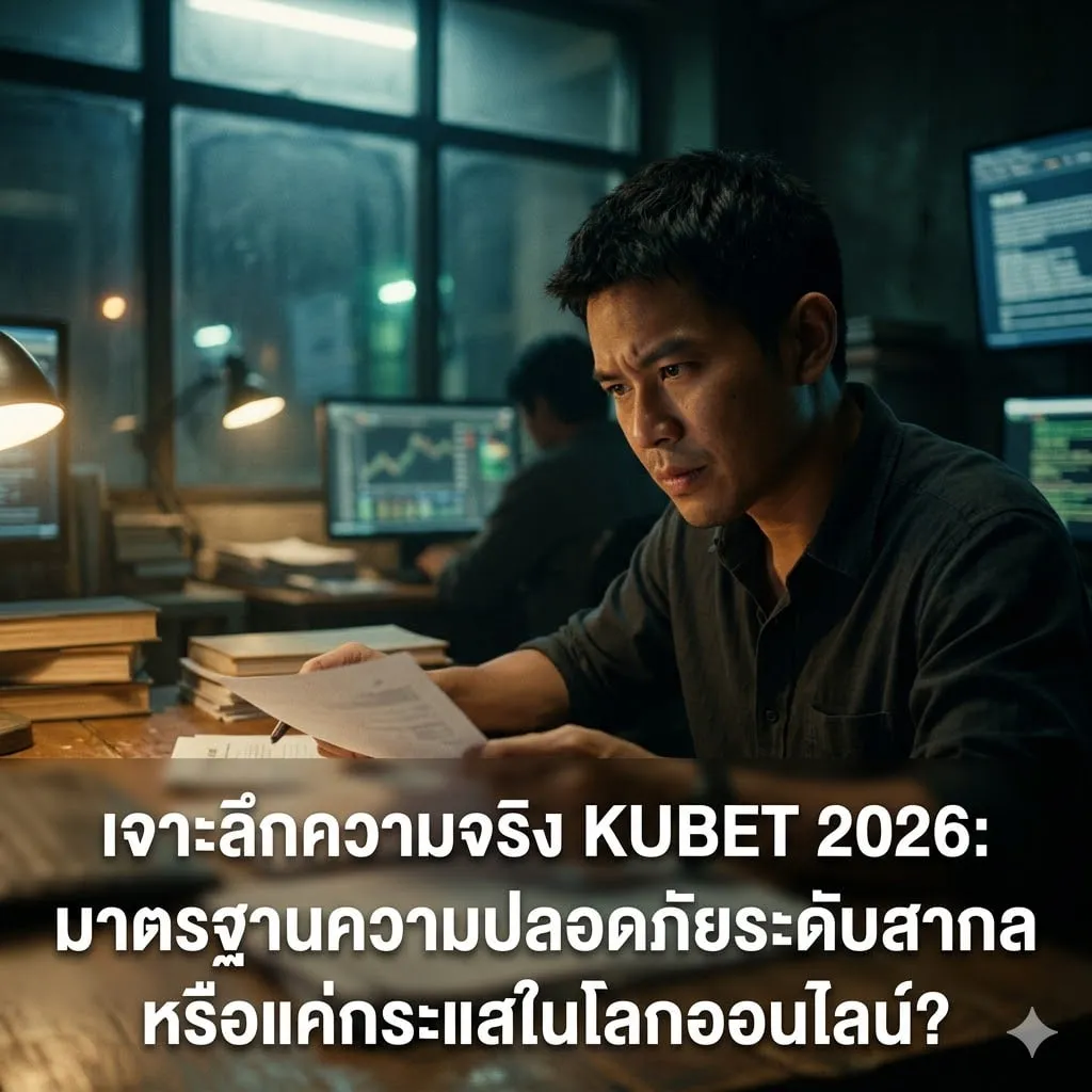 เจาะลึกความจริง KUBET 2026: มาตรฐานความปลอดภัยระดับสากล หรือแค่กระแสในโลกออนไลน์?