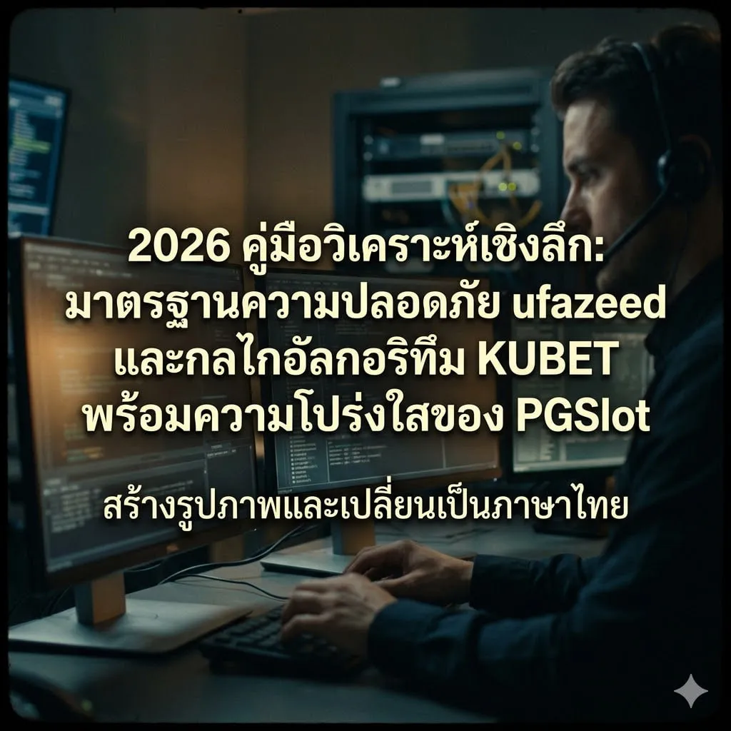 2026 คู่มือวิเคราะห์เชิงลึก: มาตรฐานความปลอดภัย ufazeed และกลไกอัลกอริทึม KUBET พร้อมความโปร่งใสของ PGSlot