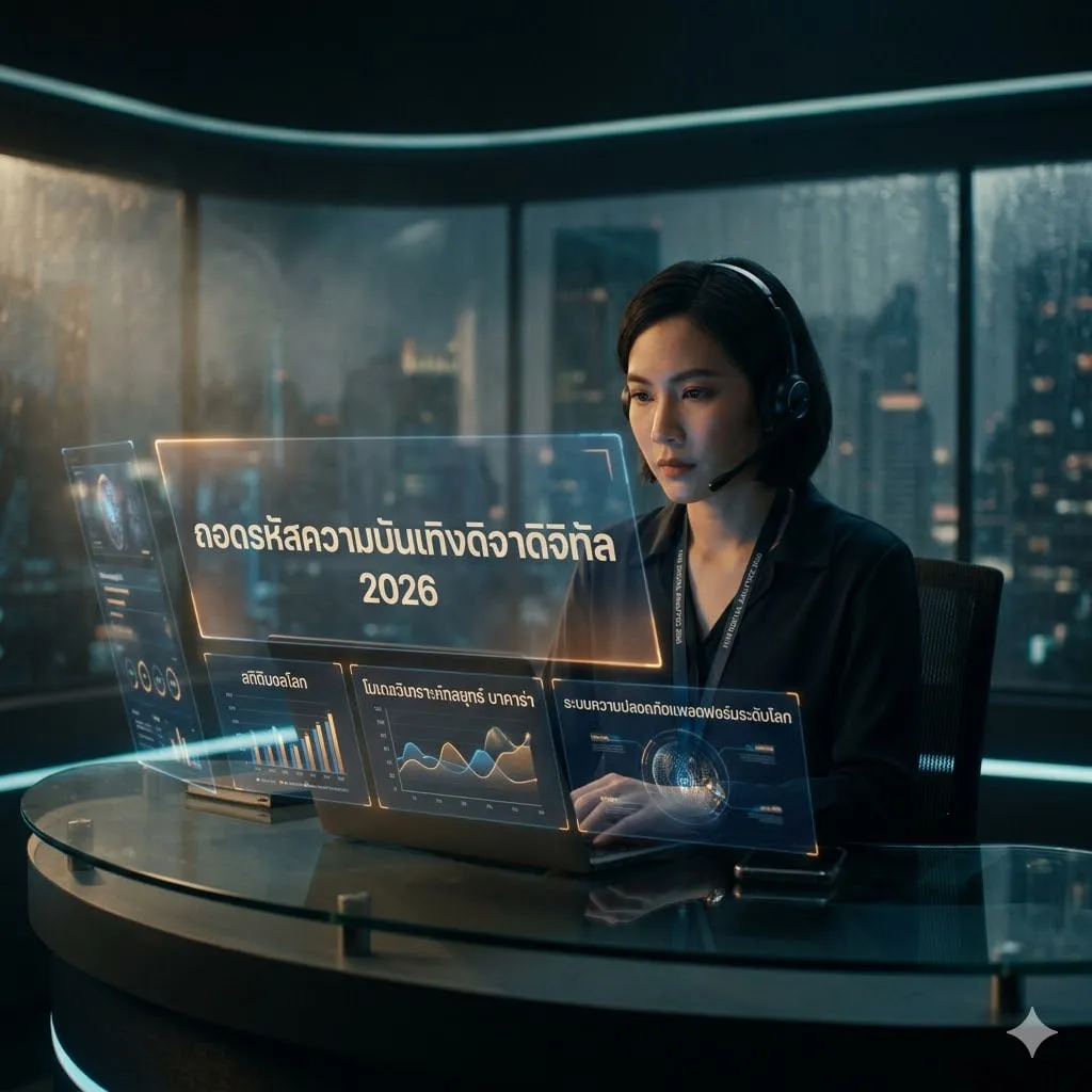 ถอดรหัสความบันเทิงดิจิทัล 2026: จากสถิติบอลโลกสู่โมเดลวิเคราะห์กลยุทธ์ บาคาร่า และระบบความปลอดภัยแพลตฟอร์มระดับโลก
