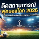 ติดสถานการณ์ ฟุตบอลโลก 2026 พร้อมโปรโมชั่นเครดิตฟรีและช่องทางดูบอลสดที่ดีที่สุด